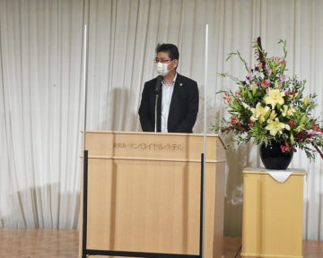 来賓祝辞（小坂林野庁森林整備部長）